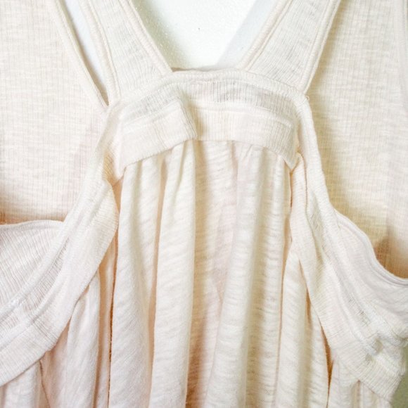 Free People Ivory Zinia V-Neck Tank XL - Picture 6 of 8
